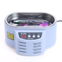 600ml ultrasonic cleaner intelligent control for jewelry glasses circuit board cleaning machine mini sonic cleaner bath
