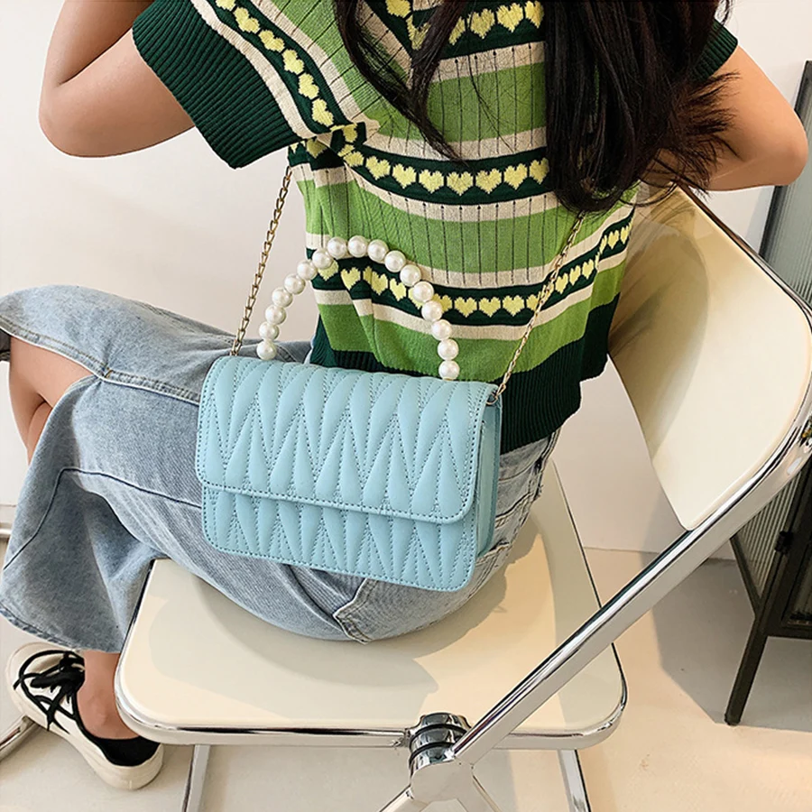 

Роскошная брендовая дизайнерская сумка на плечо с цепочкой, Женская Повседневная сумка из искусственной кожи с резьбой и кошельки, портати...