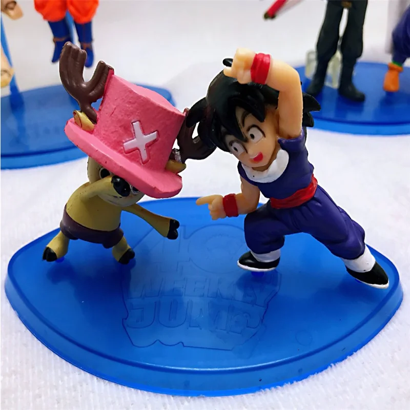 5 шт./компл. экшн-фигурки аниме фильмы фигурки Детские игрушки ПВХ модели куклы