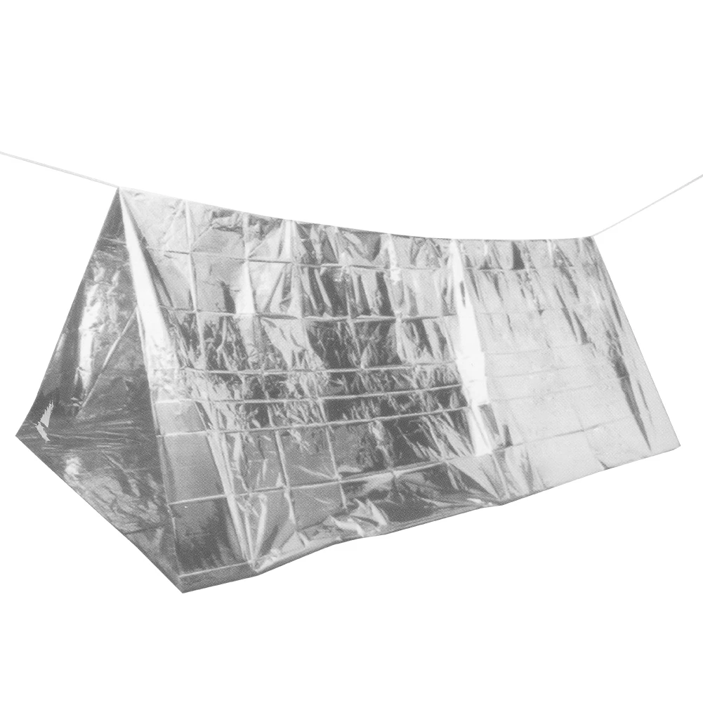 

10x Emergency Blanket Foil Thermal Heat Blankets Home Outdoor Survival Supplies Waterproof Sleeping Camping Pad