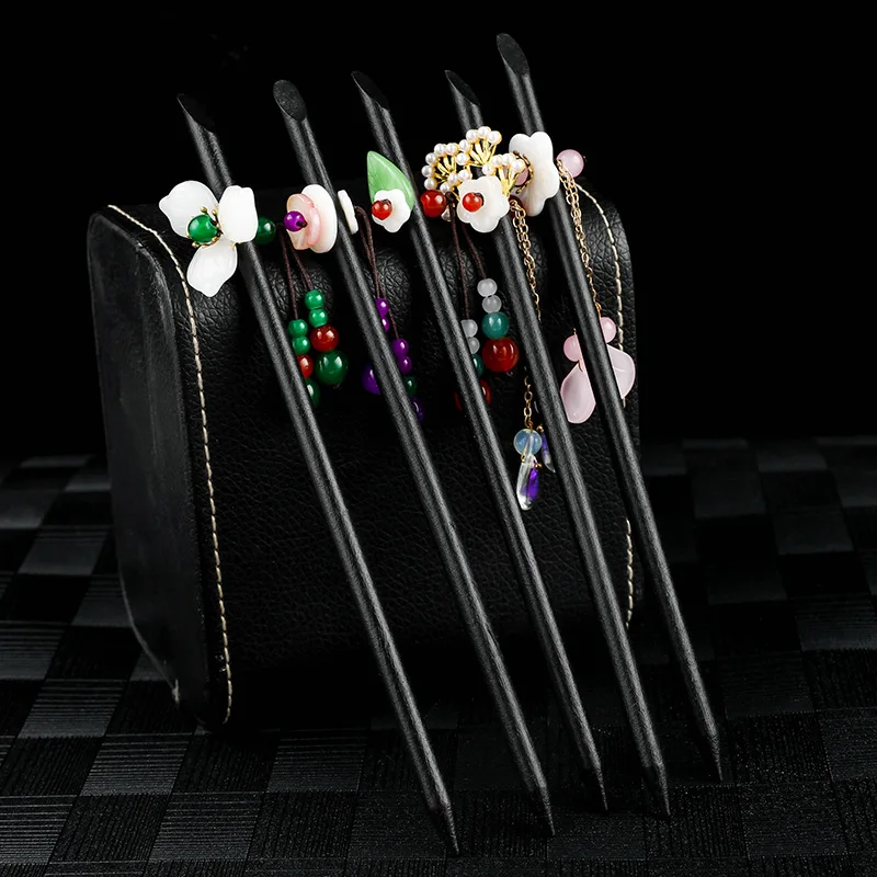 

2021 Classical hairpins palace retro hair stick antique hair fork diamond tassel step-shaking bridal hair accessories for women