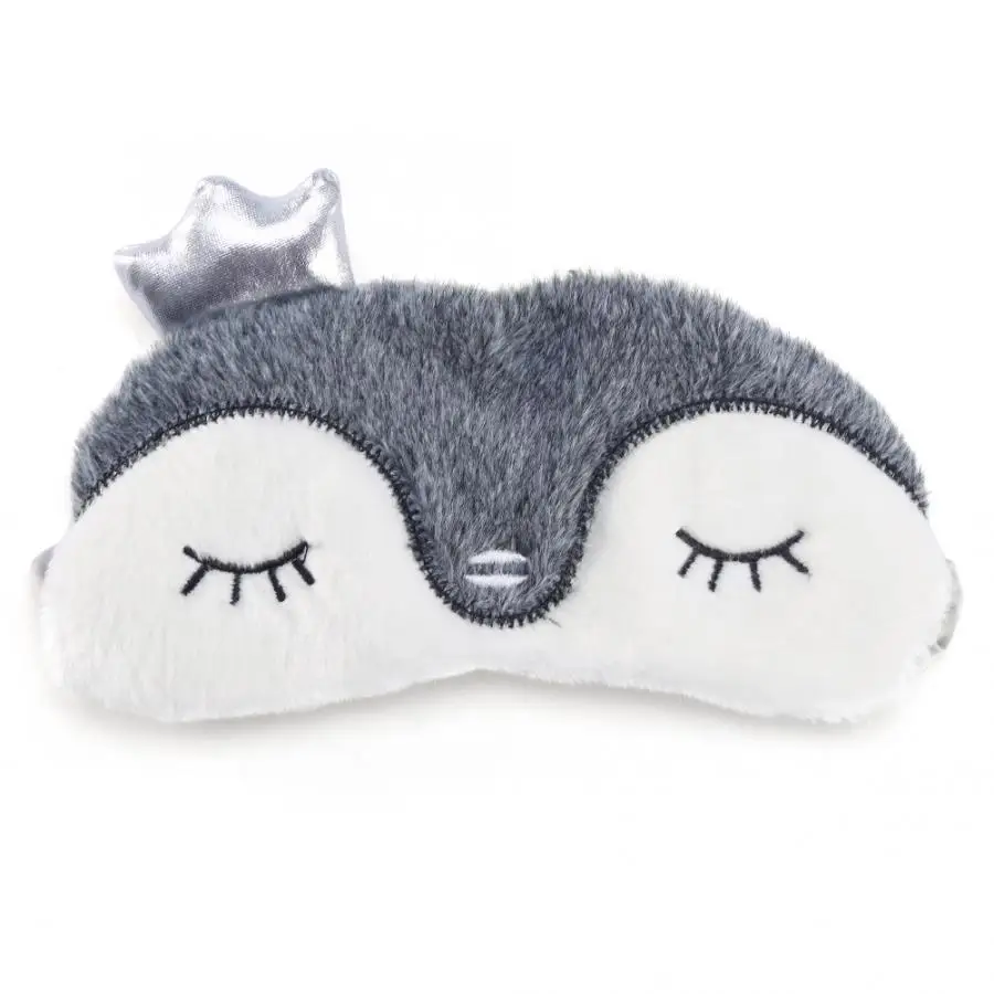 Милая повязка на глаза с изображением животных маска для сна и храпа