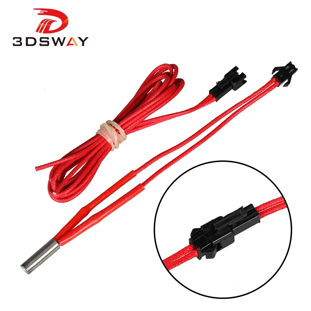 3DSWAY 3D принтеры Запчасти 1 м 2 оптимизированный подогреватель версии 12V/24V 40 Вт