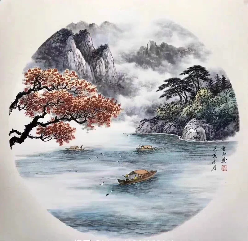 Kup 10 Arkuszy/partia, 33cm * 33cm Chiński Karton Ryżowy Karton Obraz Z Kaligrafią Papier Xuan Dojrzały Xuan Shu Shou Xuan