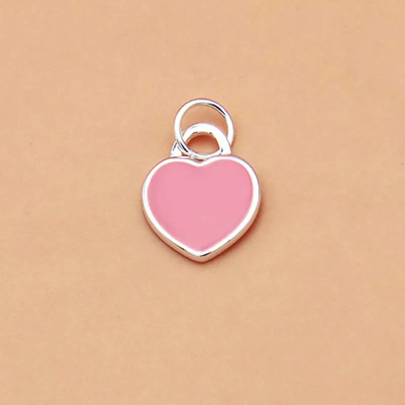 Подвеска в виде сердца из серебра 925 пробы для ожерелья браслета - купить по