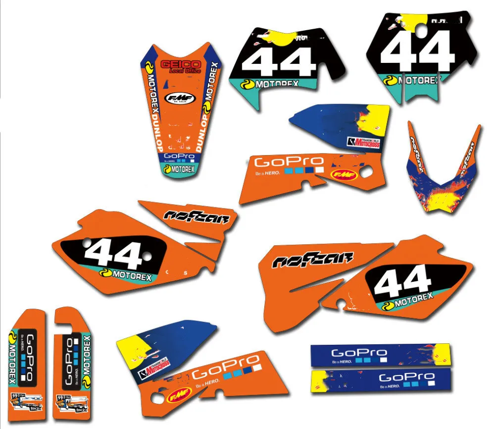 Полный набор наклеек бесплатные индивидуальные цифры и имена графические