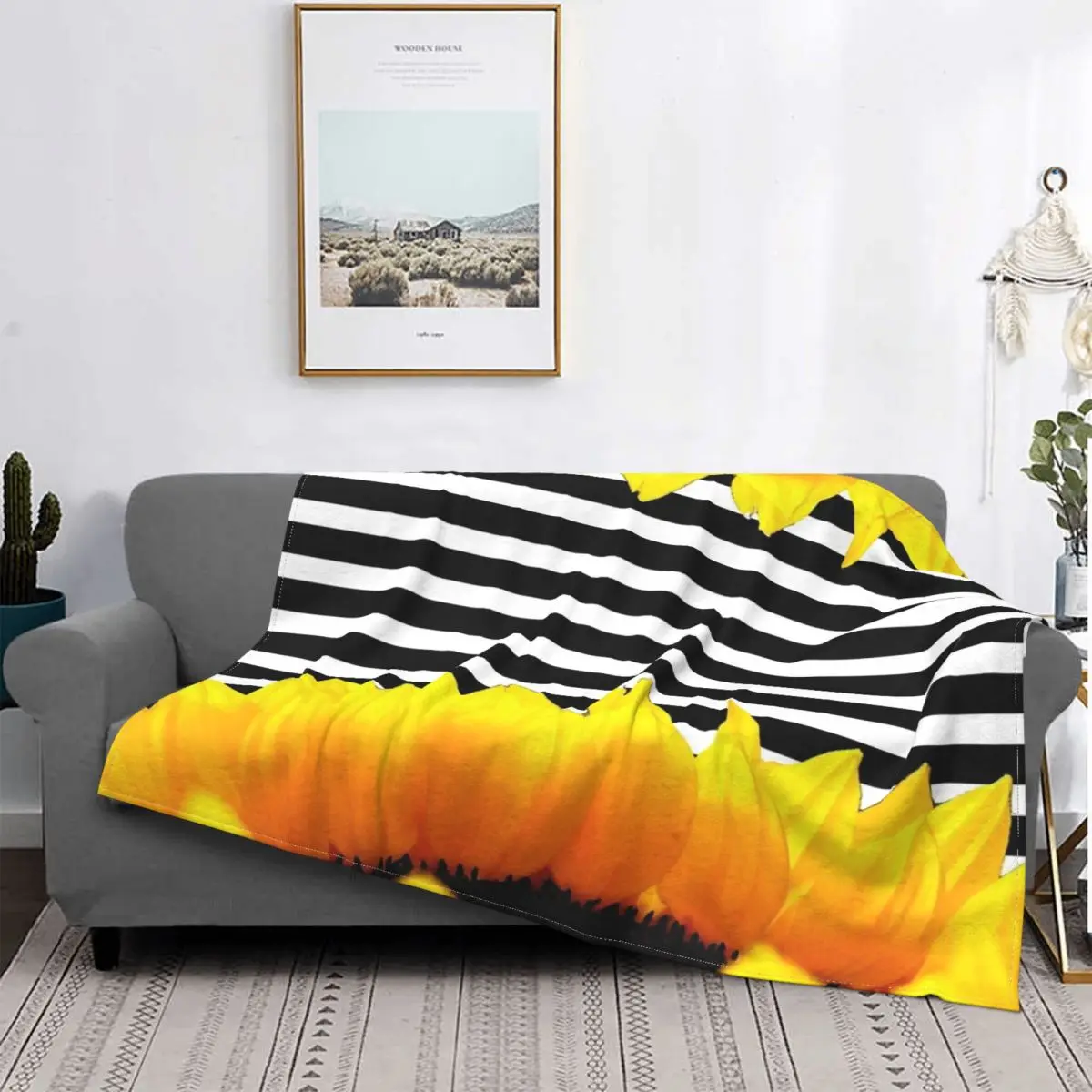 

Sunflower Power 2-Manta a cuadros para cama, colcha Heat MICA, 135