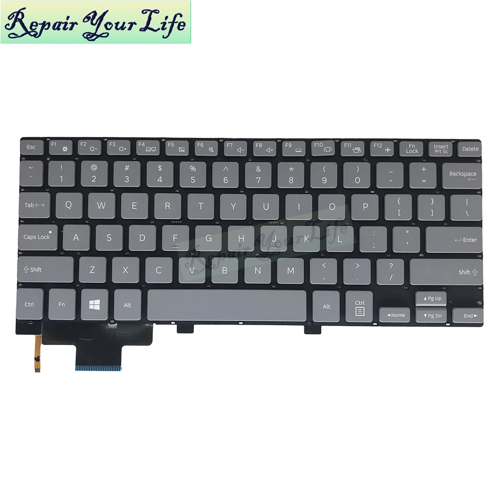 

Backlit keyboard Replacement keyboards for Samsung 9Z NDVBN D01 NSK MVDBN US English gay laptops repair part original new work