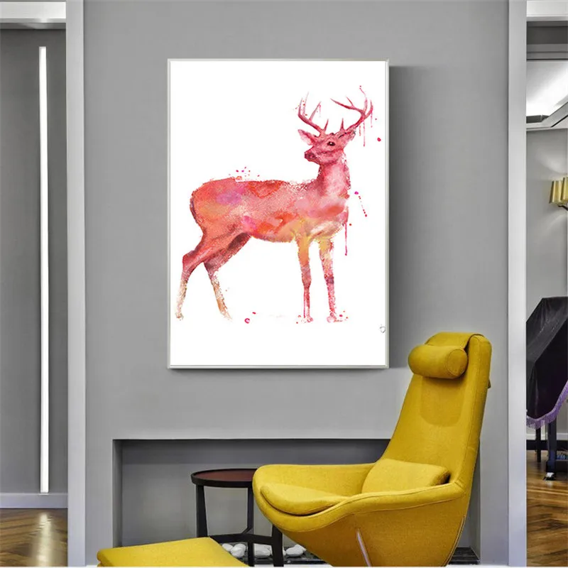 Скандинавский домашний декор стильные настенные картины на холсте плакат с