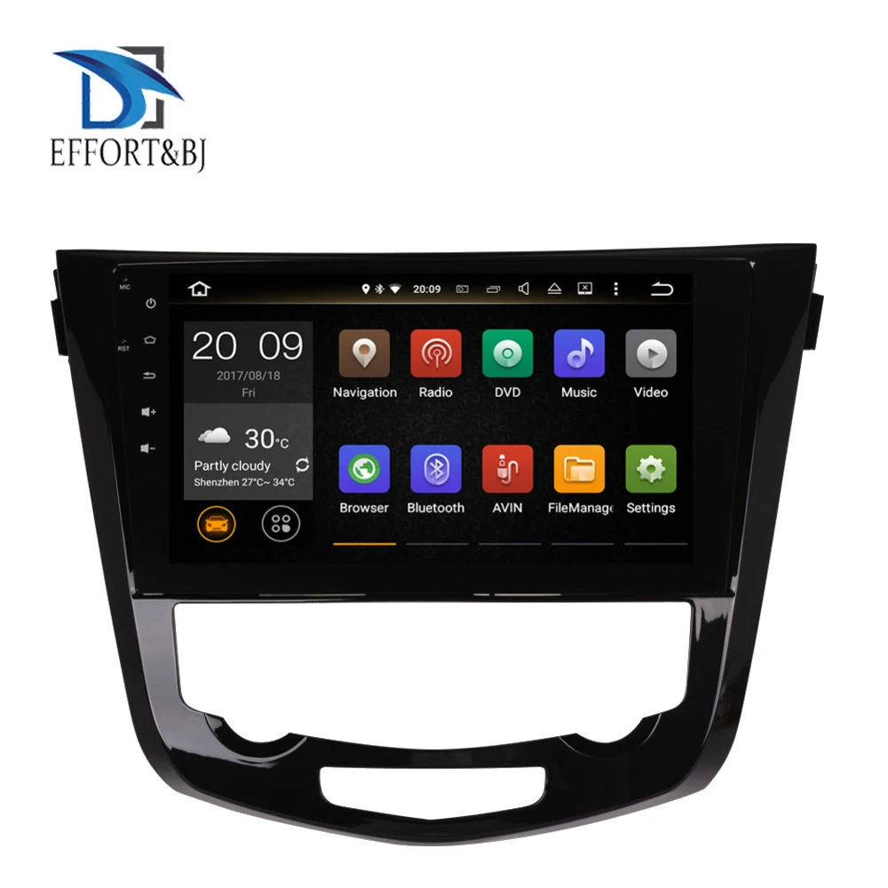 Автомобильная стереомагнитола 10 1 дюймов IPS экран Android 4 Гб ОЗУ для NISSAN X TRAIL/Qashqai/Dualis