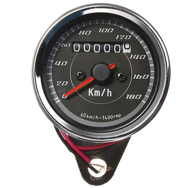 

LED DC12V Accessories LCD Digital Gauge Motorcycle Durable Measuring Speed Digital Gauge Motorcycle Speedometer Pratical