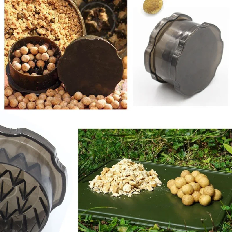 

1Pc Plastic Bait Grinder Portable Compact Boilie Bait Crusher Grinder Box Fodder Tool for Carp Fishing Accessories