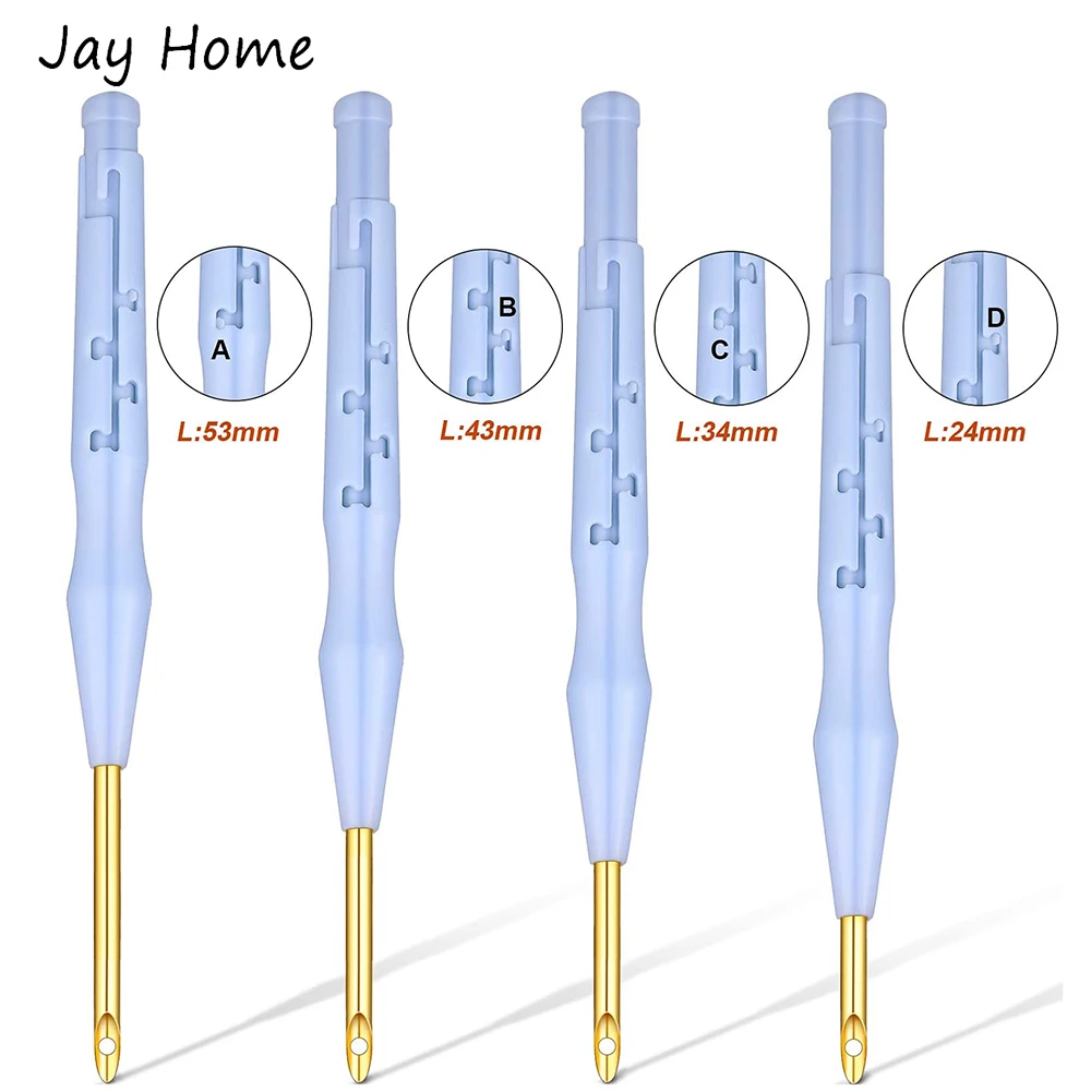 Пластиковая ручка регулируемые иглы для вышивания вышивки ковер пряжа вышивка