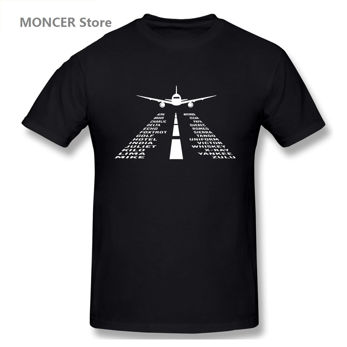 

Airplane Phonetic Alphabet Pilot Cessna T Shirt Men/WoMen T-shirt Short Sleeve Graphics Tshirt Brands Tee Tops