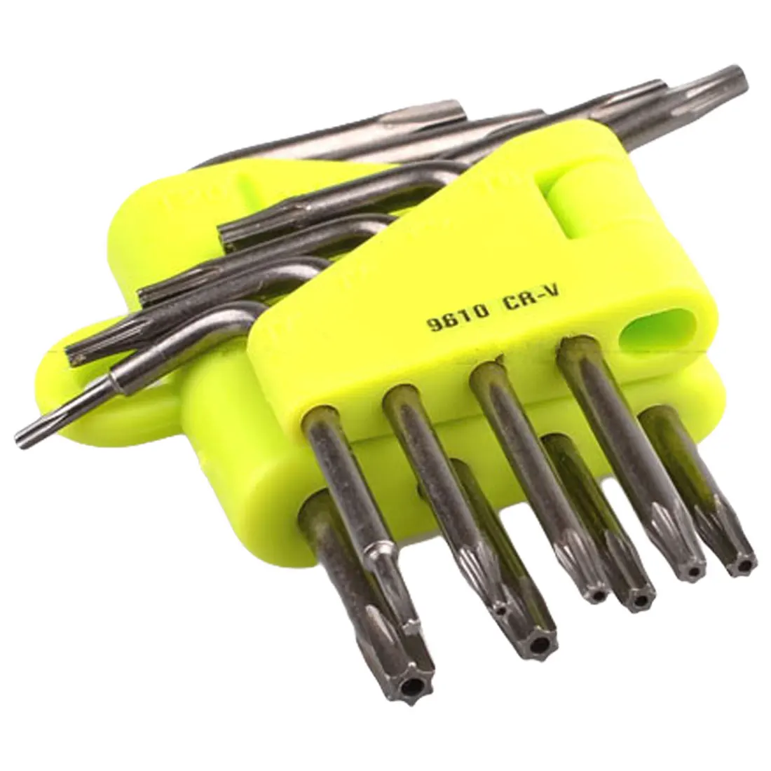 

8pcs Star Torx Wrench Spanner Set T5 T6 T7 T8 T9 T10 T15 T20 Box End Wrench Screwdriver Bits Professional Hand Tools