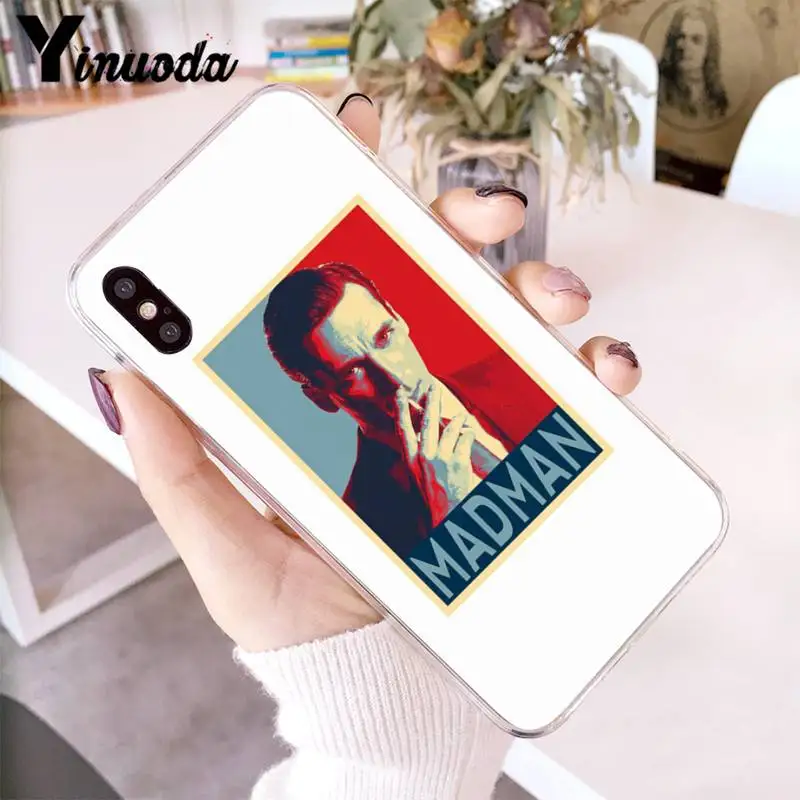 Милый блестящий чехол для телефона Yinuoda Mad Men iPhone 8 7 6 6S Plus X XS MAX 5 5S SE XR 11 11pro