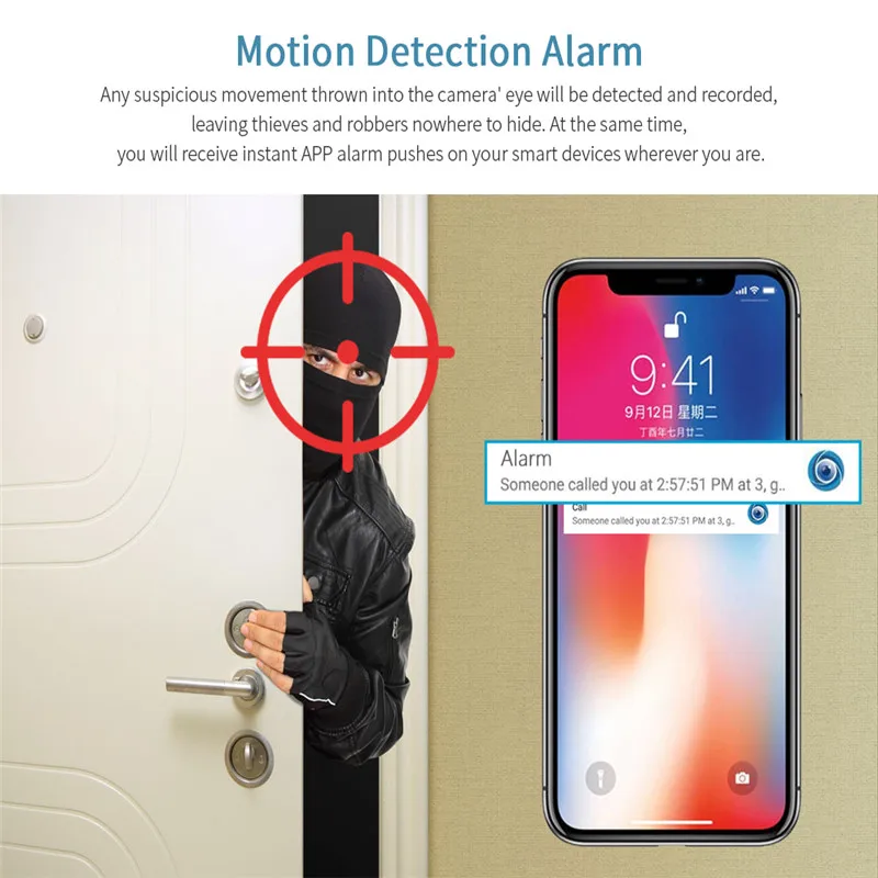 INQMEGA Tuya 1080P Домашняя безопасность ip wifi камера CCTV Kamera беспроводная Wifi сетевая