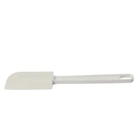 240mm white small butter mixer spatula scraper cutting edge with tpr materialpp handle baking decorating tools