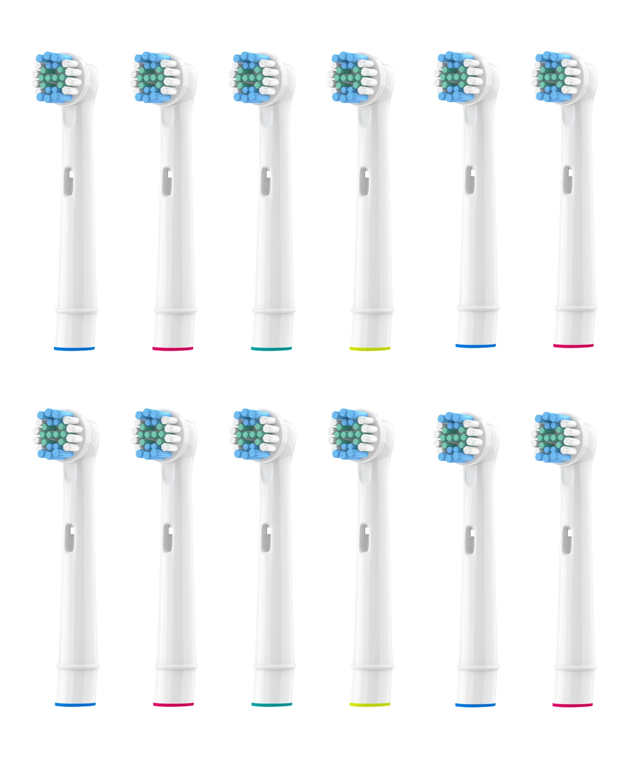 

12pcs Replacement Brush Heads For Braun oral B D12,D16,D29,D20,D32,OC20,D10513, DB4510k 3744 3709 3757 D19 OC18 D811 D9525 D9511