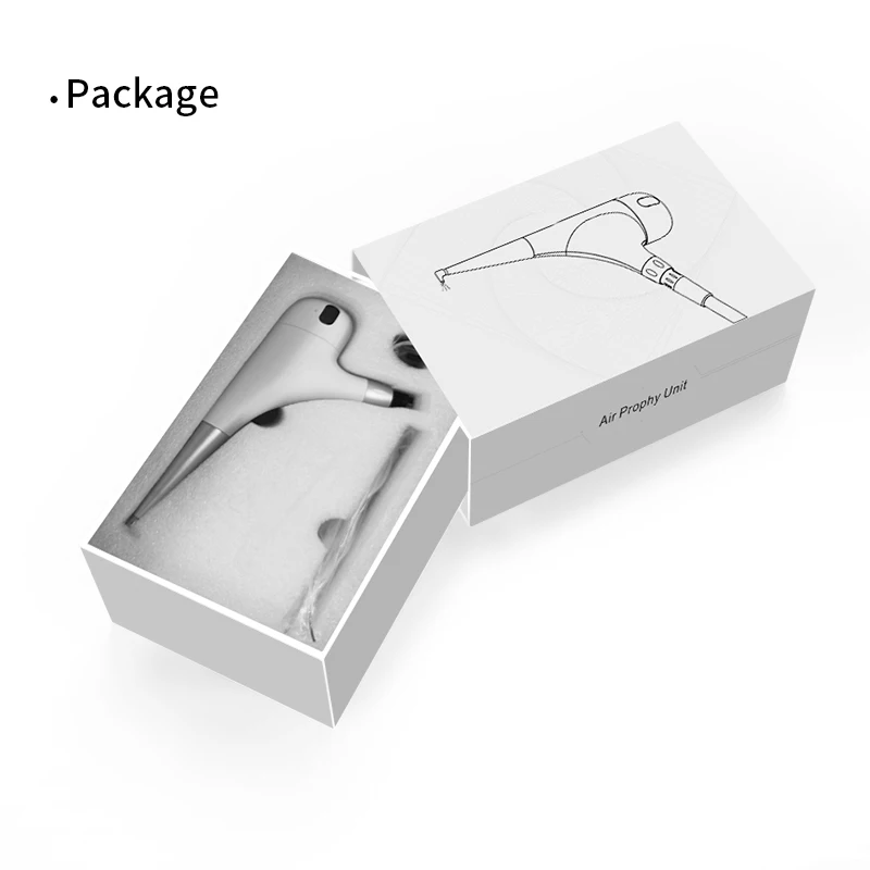 New Arrival Dental Air Water Polisher Jet Air Flow Oral Hygiene Tooth Cleaning Prophy Polishing Tool PV-3 2 Colors