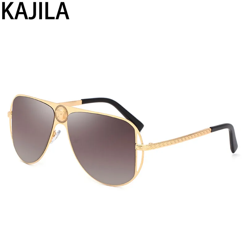 Роскошные брендовые дизайнерские солнцезащитные очки кошачий глаз для мужчин 2020