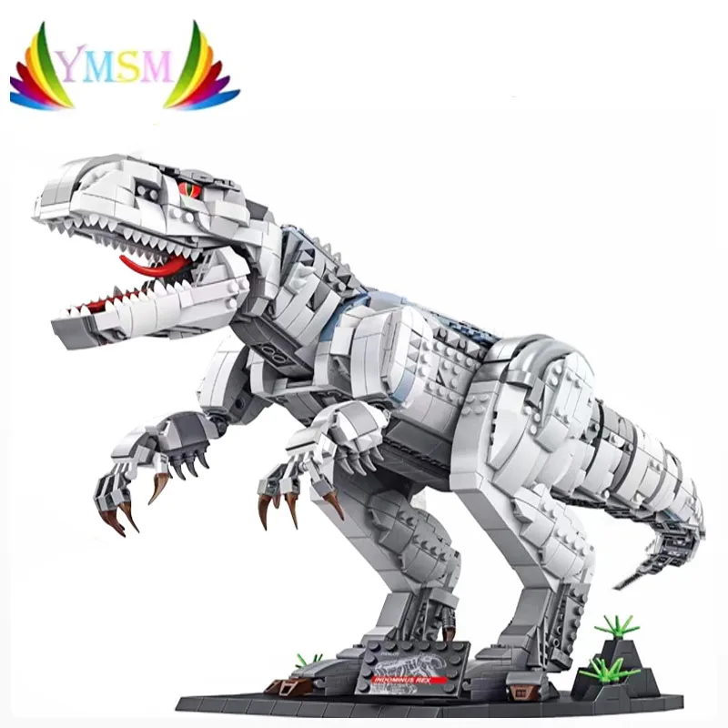 

Mini Creative 611001-02 Dinosaur Animal Simulation Model building blocks DIY Educational DIY Assembled Toys for Children Gift