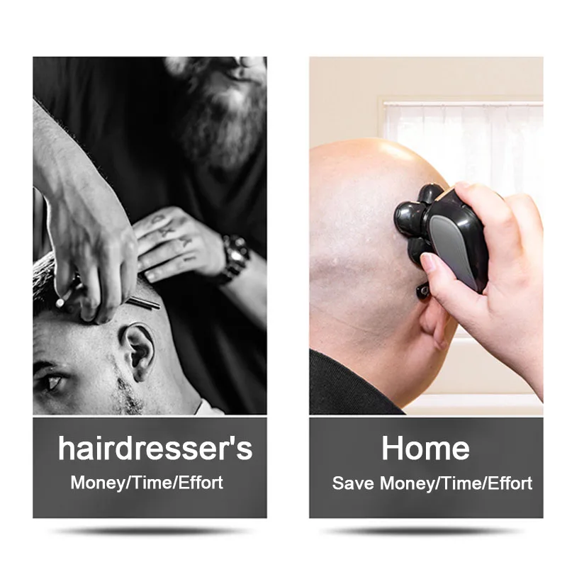 5 в 1 электробритва с 5D плавающий пятью лезвиями носу и ушах машинка для стрижки