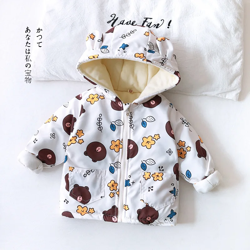 Золотой Одежда для детей 1-4 лет; куртка; Новинка года; сезон осень-зима; модная теплая верхняя одежда с капюшоном для маленьких девочек; куртка; пальто; Рождество - Цвет: Золотой