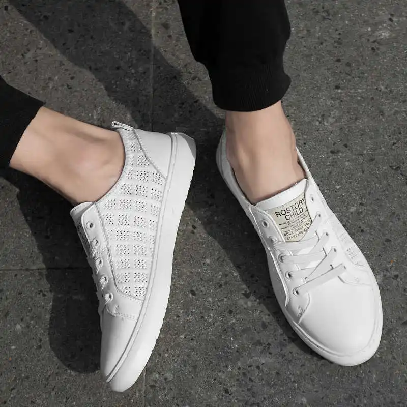 

fashion mesh shoes men summer Mens Casual Shoes lace up Sneakers Breathable Comfortanle Shoes comfortable outdoor Man Shoes
