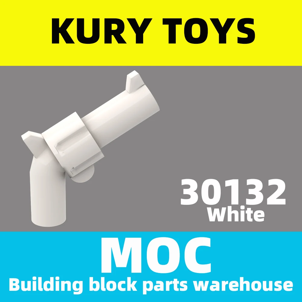 Kury Toys DIY MOC для 30132 100 шт. строительных блоков оружия пистолета револьвера-Большой