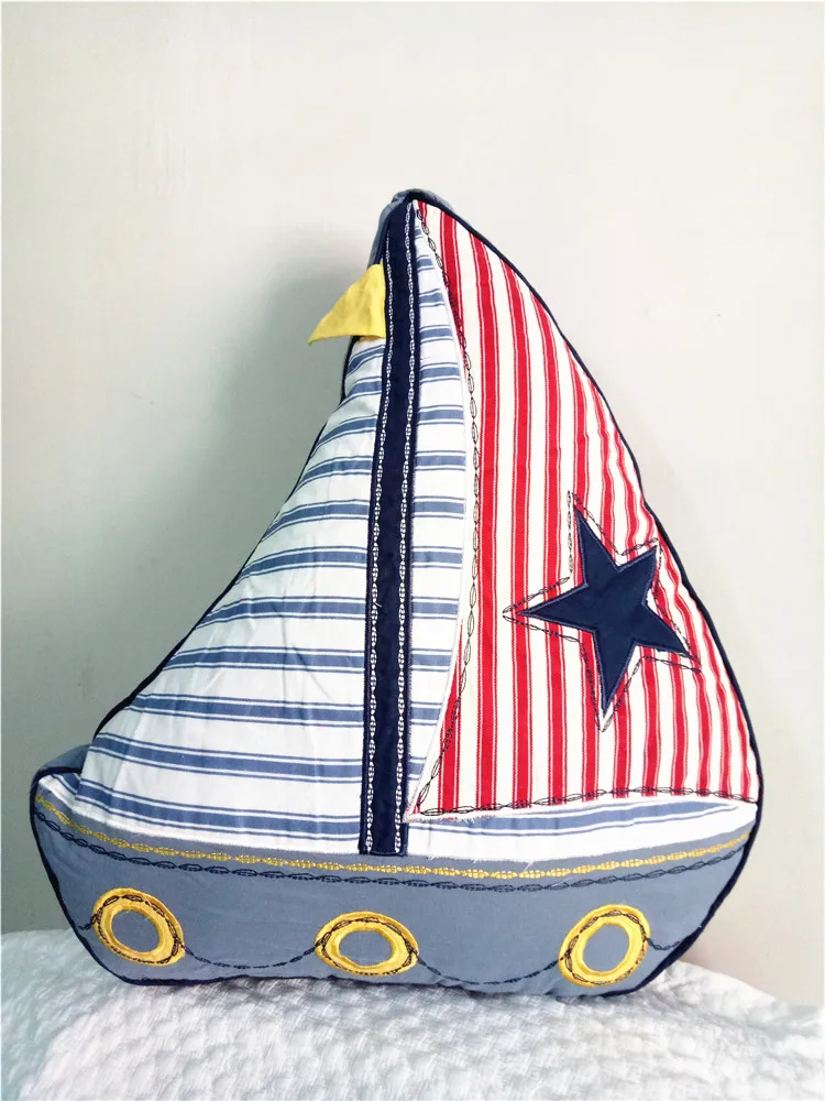 Хлопковая Милая Подушка мультяшный детский игрушечный динозавр диванная