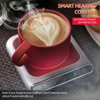 smart coaster cup 3 modes usb electric heater coffee mug water bottle milk drink warmer tray smart heater mat for home office