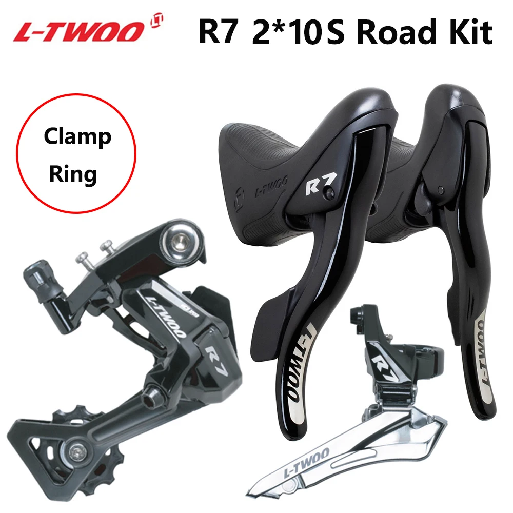 

LTWOO R7 2x10 скорости, 20s Road 4Kit, ZRACE тормоз, переключатель передач, задние переключатели + передние переключатели для дорожного, дорожного велосип...