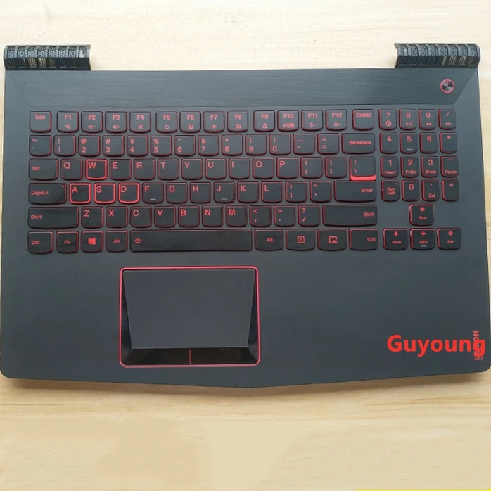 95% Новый Для Lenovo Легион Y520 R720 15 15IKB Ноутбук Упор для рук США клавиатура ободок TP