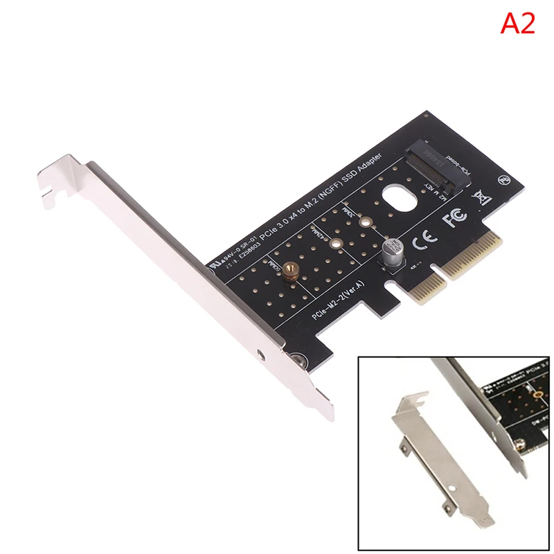 PCI-E 3,0X4 к M.2 Накопитель Ssd с протоколом NVME NGFF Pcie M2 Riser Card Adapter Ssd преобразование - Цвет: Синий