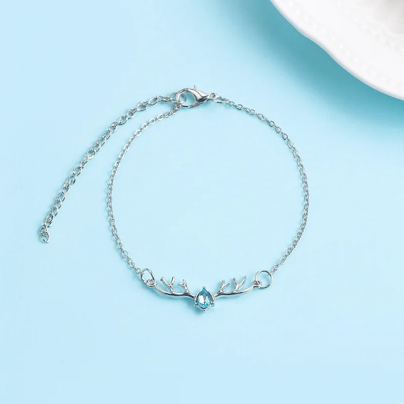 

Japan and South Korea Creative Elk Bracelet Japanese and Korean simple temperament fashion all-match jewelry Ladies bracelet bir