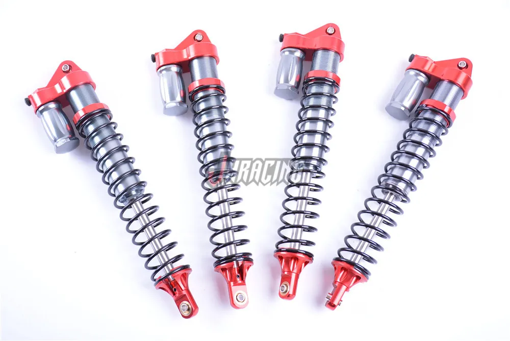 CNC machining all metal hydraulic shock absorber with negative pressure chamber for 1:5 TRAXXAS X-MAXX | Игрушки и хобби