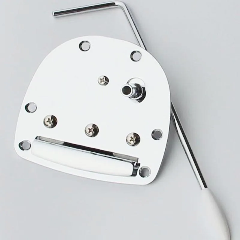 Новый Jazzmaster Jaguar Chrome TREMOLO Tailpiece Bridge гитара вибрато & Whammy|Деревянные музыкальные