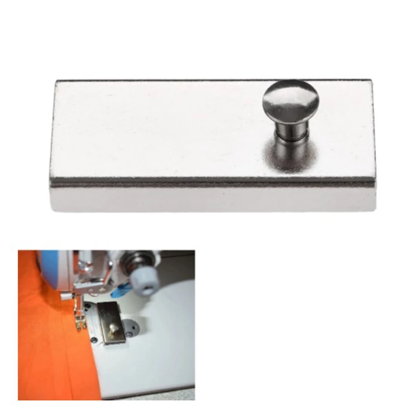 

Metal Sewing Magnet Locator Seam Guide Magnetic Gauge Presser For Sewing Machine Parts Household Sewing Machine DIY Tool