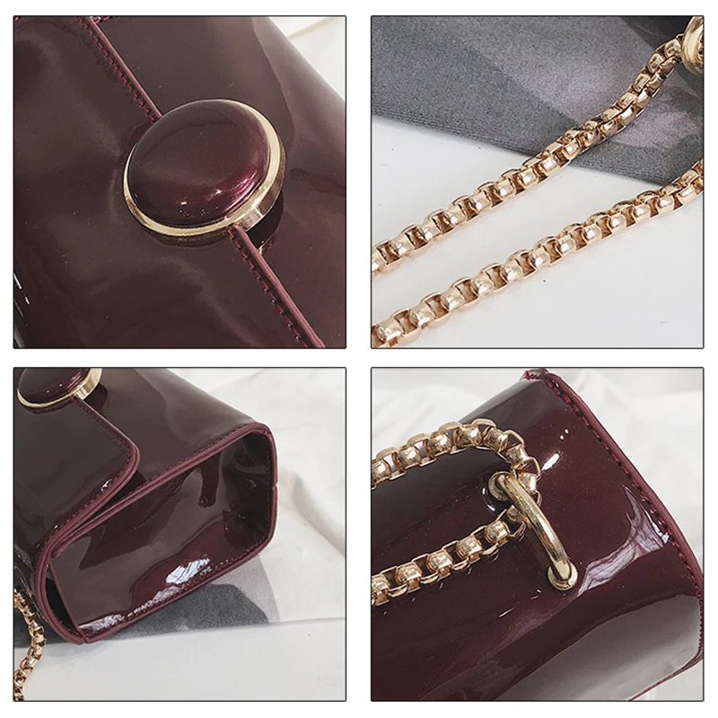 2019 Роскошная американская модная квадратная Женская сумочка с клапаном