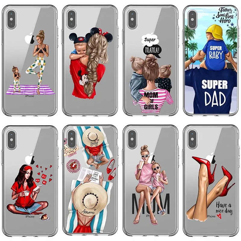 Мягкий чехол для iPhone 7 XR TPU iphone 8 6 6S PLUS X XS MAX 5 5S|Чехлы-накладки| |