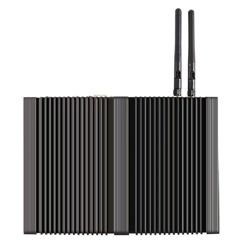 Промышленный безвентиляторный мини-ПК Topton Intel i7-1165G7 2 * DDR4 M.2 + MSATA 5 ''SATA COM Rs232 HDMI
