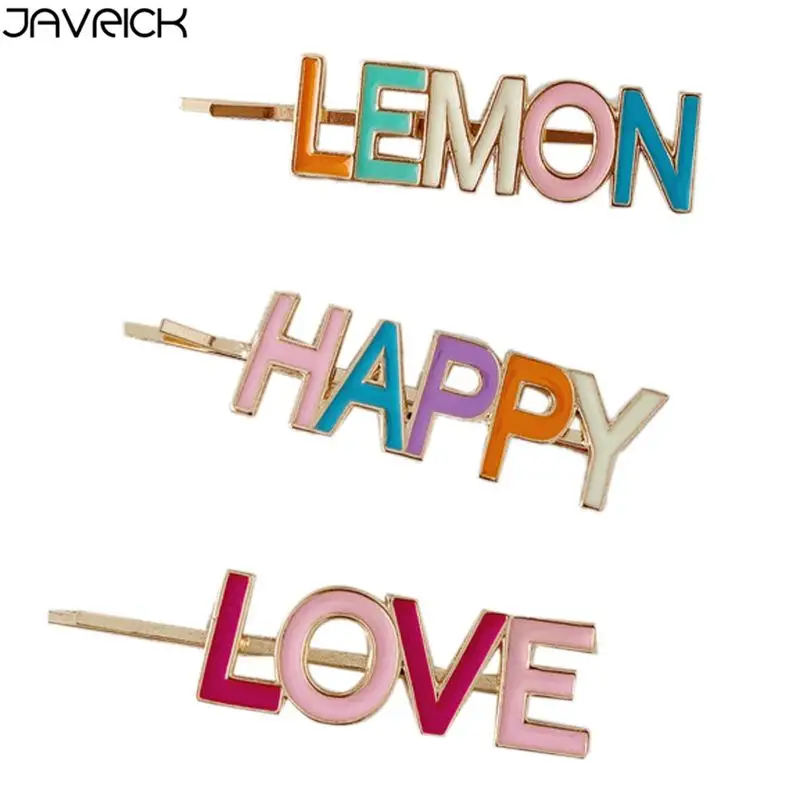 3 шт./компл. корейских милых романтичных Карамельный цвет заколки для волос Для