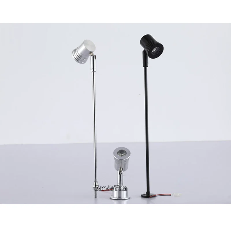 Dimmable LED Spotlights Mini led ceiling Down lights 1W 3W AC85-265v DC12V Light bulbs for cabinet counter showcase spot | Лампы и