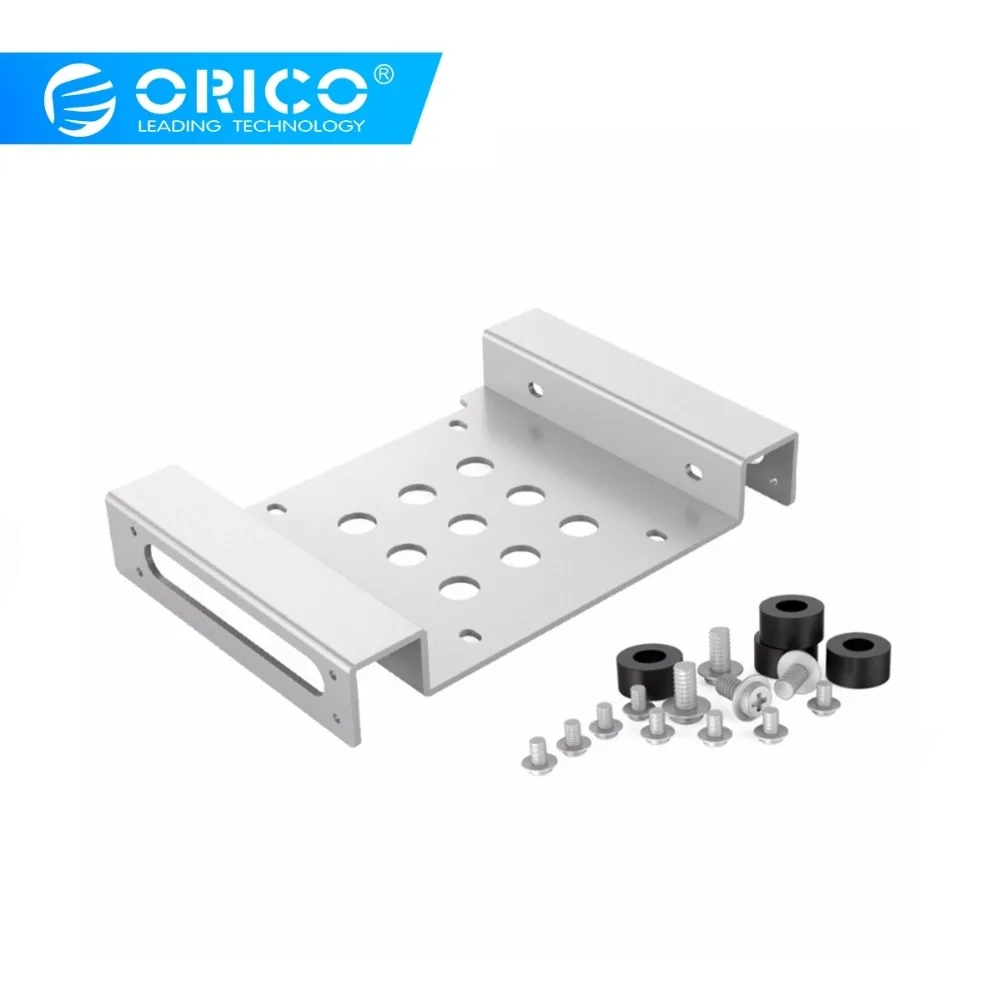 ORICO 2," до 3,5" SSD HDD Монтажный кронштейн адаптер алюминиевый Монтажный держатель для жесткого диска для ПК ноутбука защитный кронштейн для жесткого диска