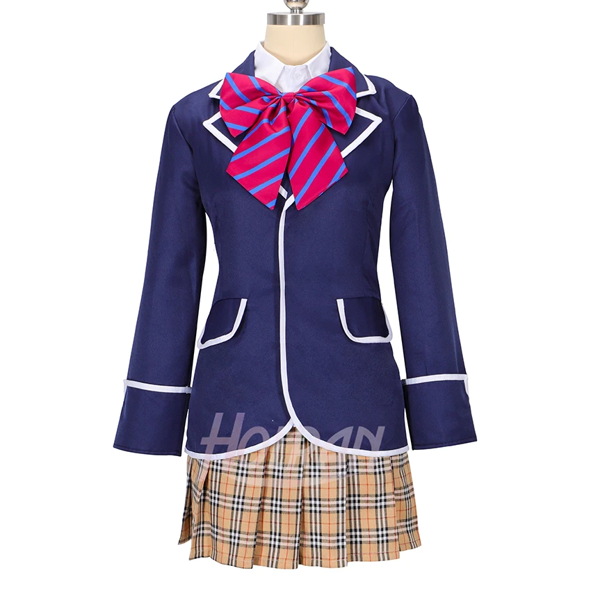 

Japan Anime Food Wars！Shokugeki no Soma Cosplay Costume Cos Nakiri erina Preppy Style School Uniform