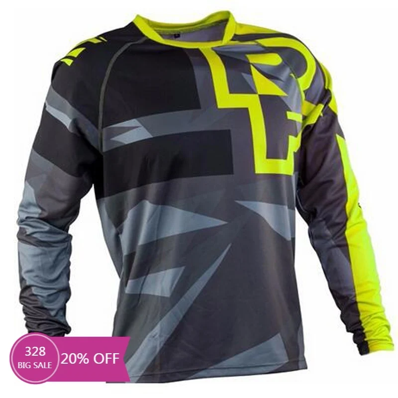 

2021 DH LS Motocross enduro team pro rbx MTB Motor GP mountainbike accept customized downhill cycling Jersey clothing