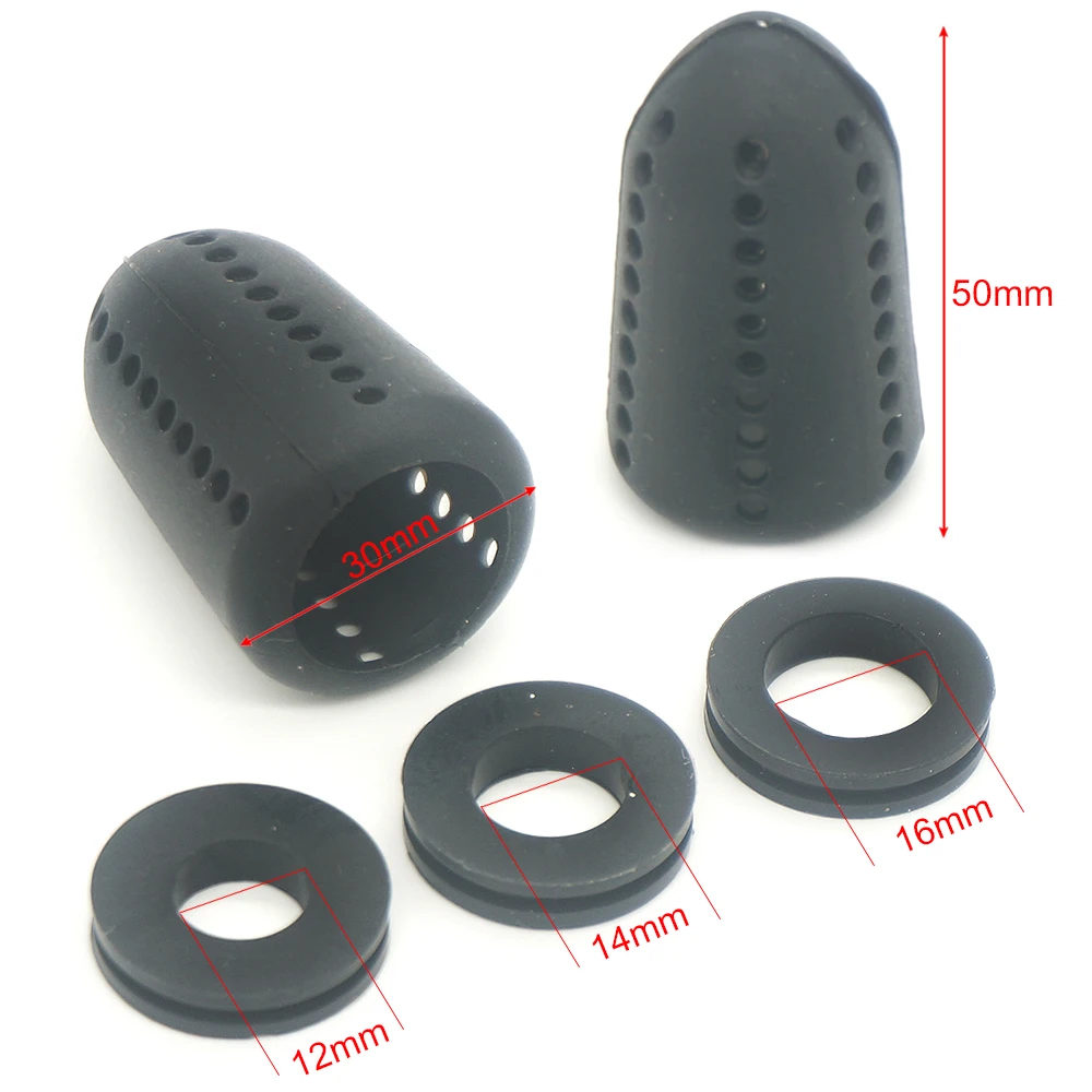 Силиконовый глушитель для кальяна 1 комплект 3 размера аксессуары