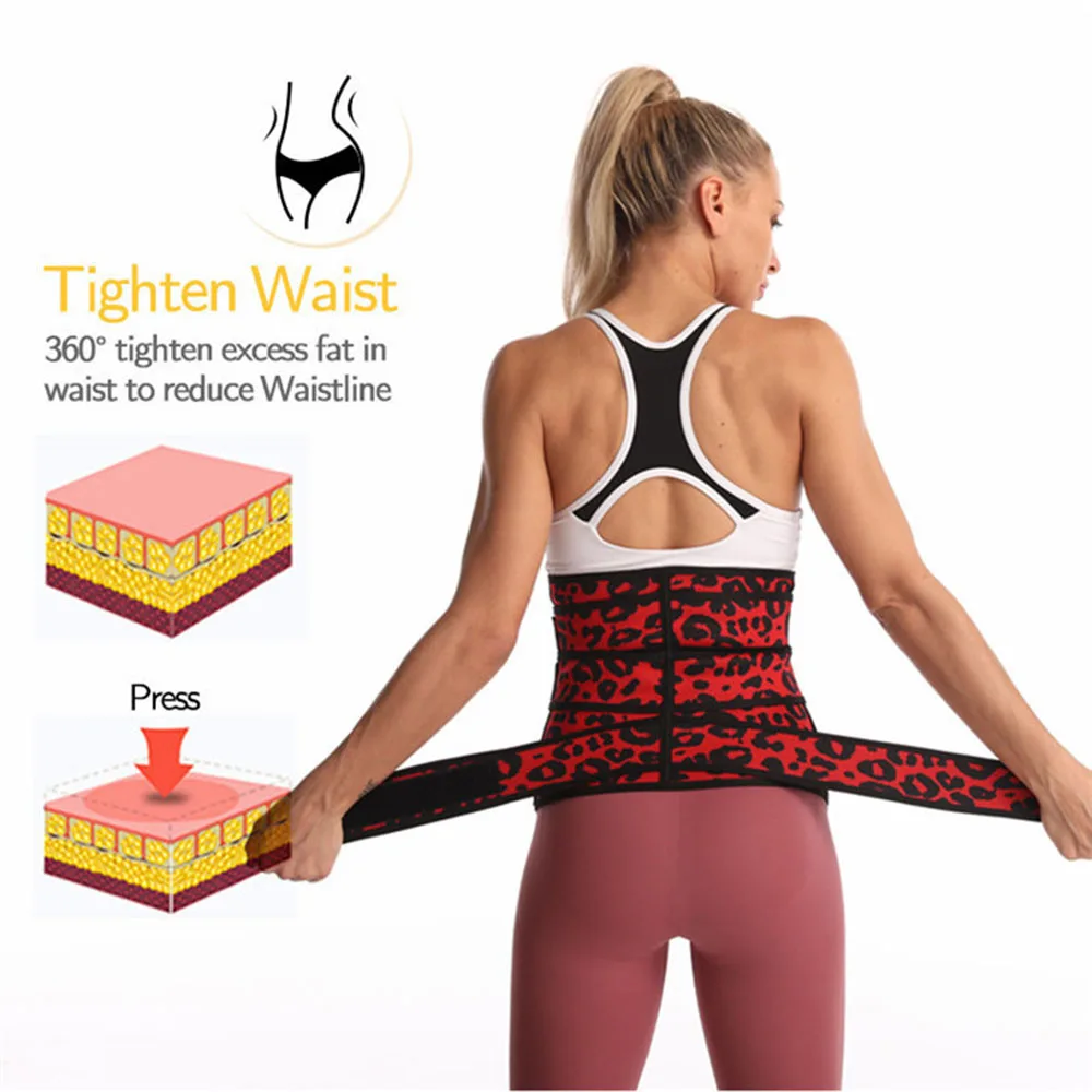 

Shapewear Women's Sauna Waist Trainer Corset Sweat Belt for Women Weight Loss Neoprene Body Shapers Trimmer Workout Fitness