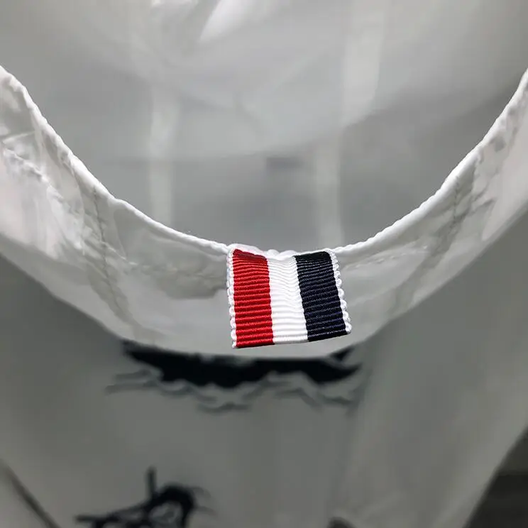 

Fashion Brand Jacket Men Uv Sun Protection Summer Thin Sports Coat Casual Hooded Loose Boat pattern Sunscreen Clothing